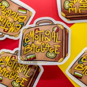 Emotional Baggage Sticker