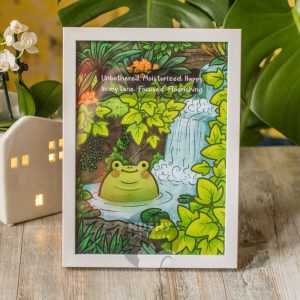 Pond Frog Print