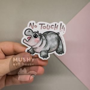 Alternative view of Moo Deng Sticker