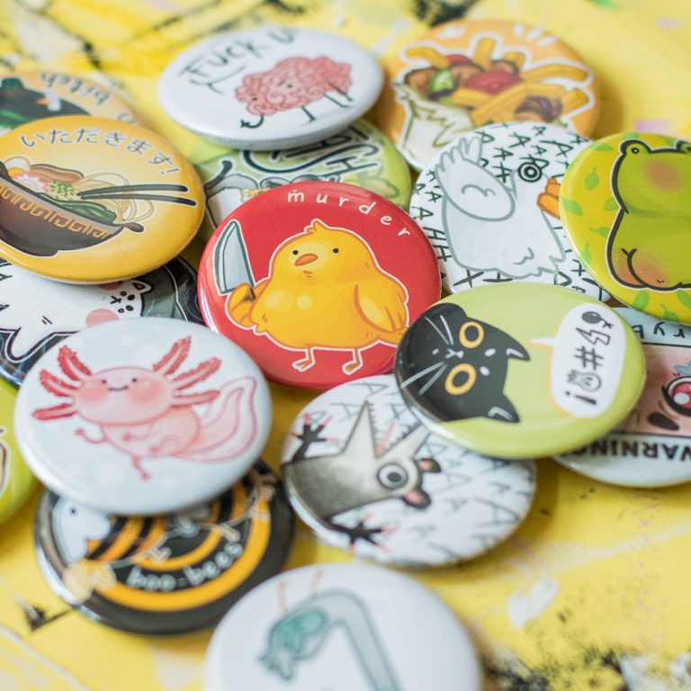 Pin Buttons
