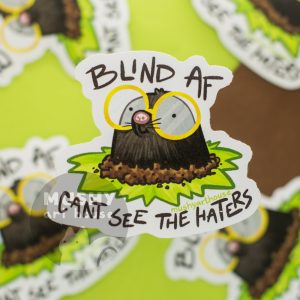 Blind Mole Sticker