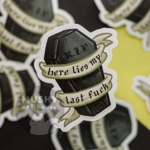 Coffin Sticker