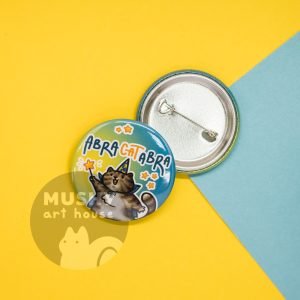 Alternative view of AbraCATabra Pin Button