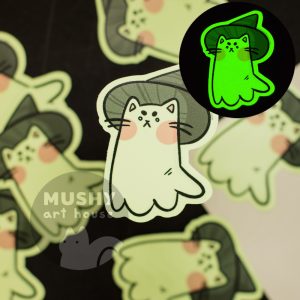 Ghost Cat Sticker