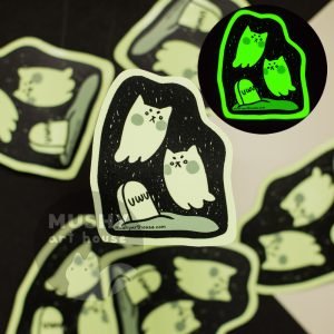 Cat Ghosties Sticker
