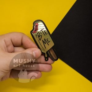 Alternative view of Ice Cream Gold Sticker