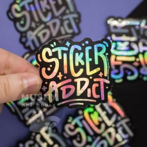 Sticker Addict Holo Sticker