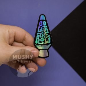 Alternative view of Lava Lamp Holo Sticker