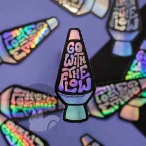 Lava Lamp Holo Sticker
