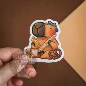 Alternative view of Carb-ibara Sticker