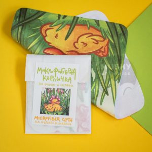 Alternative view of Flower Ducky Microfiber Cloth