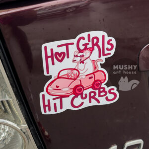 Hot Girls Car Sticker