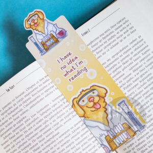 Clueless Lab Dog Bookmark