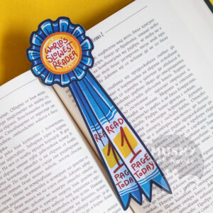 Slow Reader Bookmark