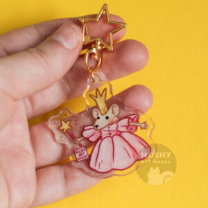 Mouse Fairy Acrylic Keychain