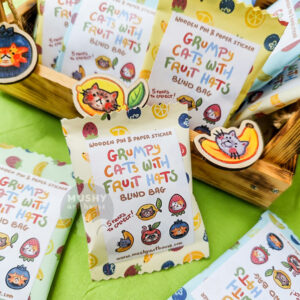 Angry Fruit Cats Pin Blind Bag