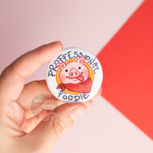 Foodie Pin Button