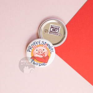 Alternative view of Foodie Pin Button