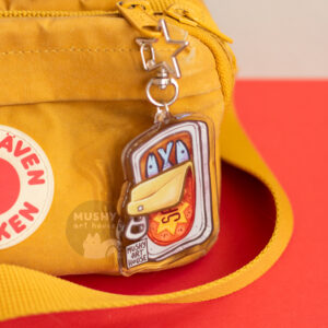 Sardines Tin Acrylic Keychain