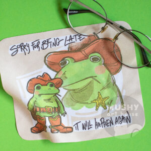 Cowboy Frog Microfiber Cloth