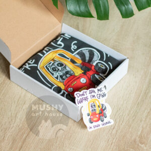 Alternative view of Insane Raccoon T-Shirt