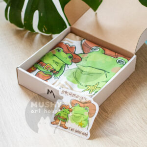 Alternative view of Late Cowboy Frog T-Shirt