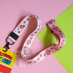 Peaches Lanyard