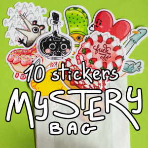 10 Stickers Mystery Bag