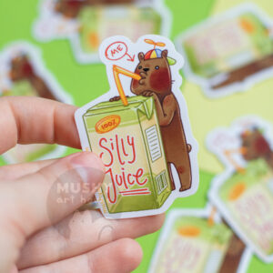 Alternative view of Silly Juice Sticker
