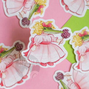 Crocodile Doll Sticker