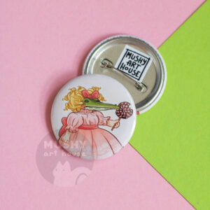 Alternative view of Crocodile Doll Pin Button