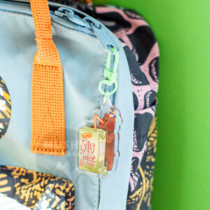 Alternative view of Silly Juice Acrylic Keychain