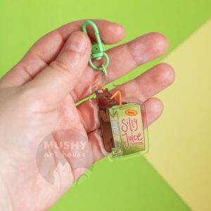 Silly Juice Acrylic Keychain