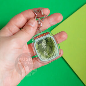 Pickle Jar Acrylic Keychain