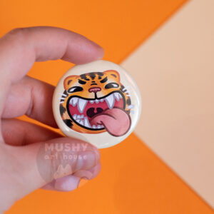 Tiger Pin Button