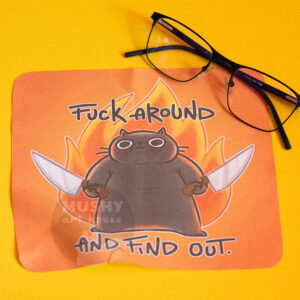 Knife Cat Microfiber Cloth