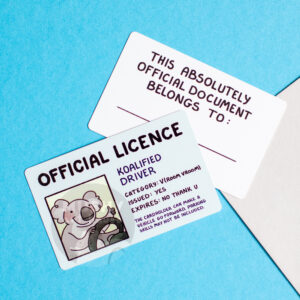 Alternative view of Koalified Driver Licence Pocket Metal Card
