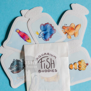 Aquarium Fish Buddies Series Sticker Pack