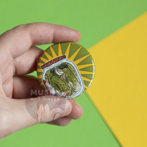 Pickles Pin Button