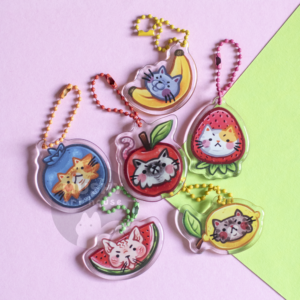 Grumpy Cats With Fruit Hats Blind Box - Image 4
