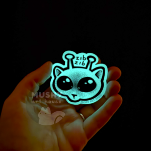 Alternative view of Zib Zib Glow-in-the-dark Sticker