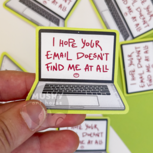 Alternative view of Email Sticker