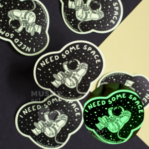 Astronaut Glow-in-the-dark Sticker