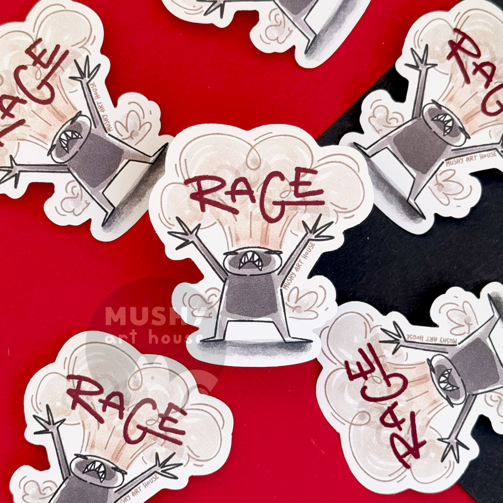 Rage Sticker